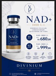 Combo 2 Frascos – NAD+ 1000 U.I.
