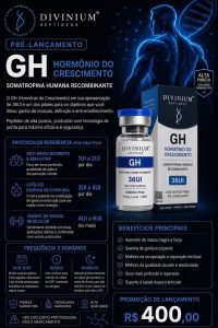 GH – Hormônio do Crescimento 36UI