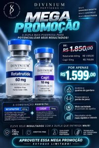 Retratrutide 60mg + Cagri 10mg – Dupla Poderosa
