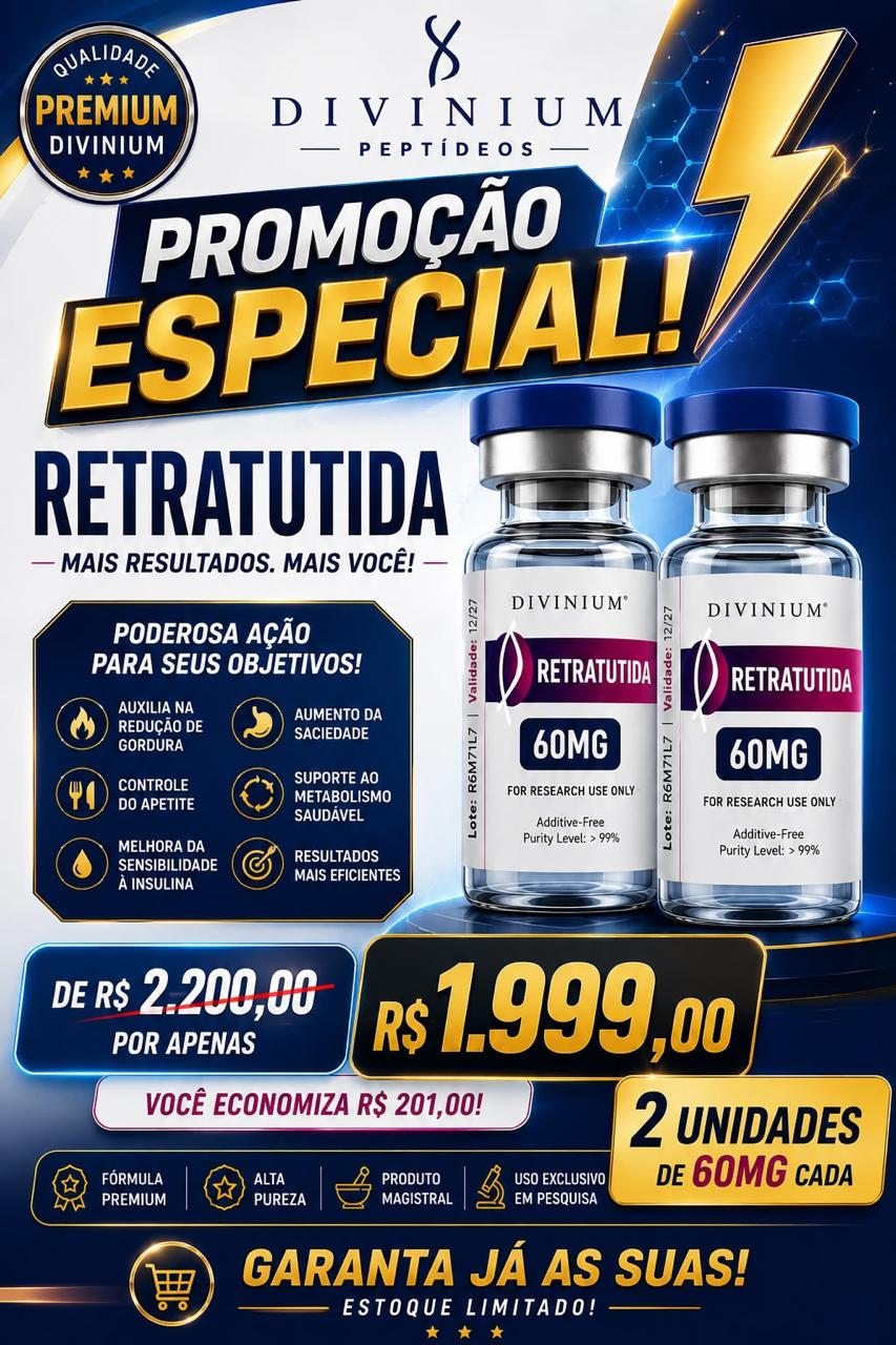 Retratutida 60mg - 2 Unidades